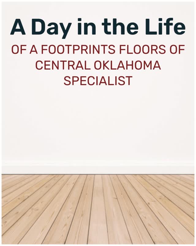 Ever wonder what a flooring specialist actually does? 🤔

Their skill set goes beyond installation. 

The real value of working with an expert is their ability to analyze, plan, and coordinate with the install team before installation even begins.

With a flooring specialist on your side, you won't have to worry about costly mistakes or unnecessary downtime. Their job is to ensure every detail of your project is coordinated and perfectly executed.

Skip the hassles of measuring, cutting, and cleanup&mdash;leave it to the specialists at Footprints Floors of Central Oklahoma and our trusted partners instead!

👉 Book your free consultation today: https://footprintsfloors.com/oklahoma-city

