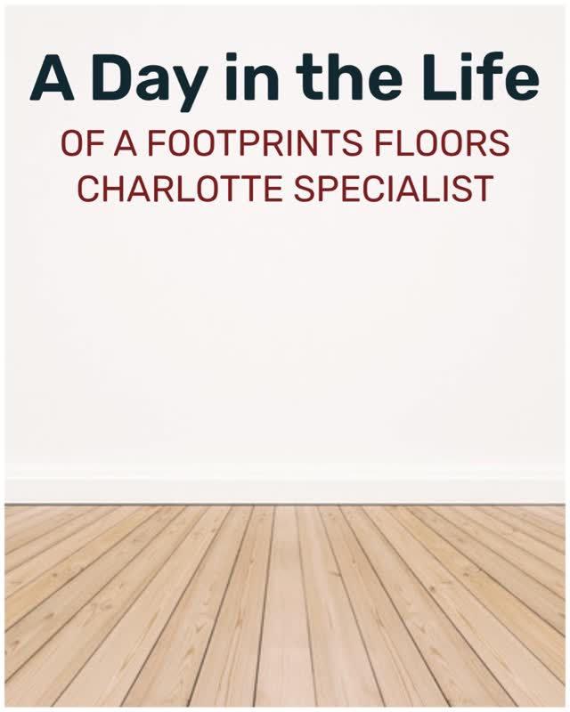 Ever wonder what a flooring specialist actually does? 🤔

Their skill set goes beyond installation. 

The real value of working with an expert is their ability to analyze, plan, and coordinate with the install team before installation even begins.

With a flooring specialist on your side, you won't have to worry about costly mistakes or unnecessary downtime. Their job is to ensure every detail of your project is coordinated and perfectly executed.

Skip the hassles of measuring, cutting, and cleanup&mdash;leave it to the specialists at Footprints Floors Charlotte and our trusted partners instead!

👉 Book your free consultation today: https://footprintsfloors.com/charlotte

