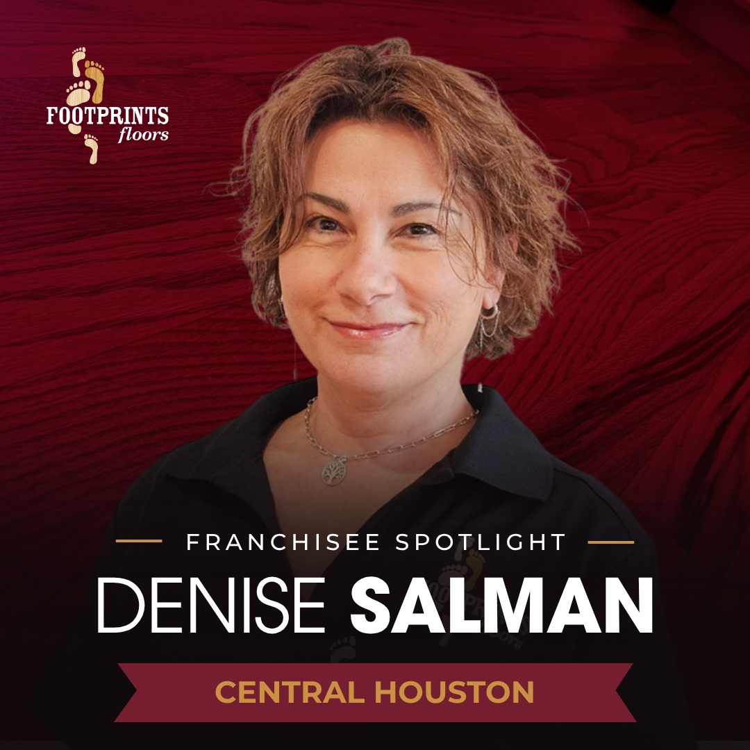 I love walking away from a job knowing the client is genuinely happy with their floors.
⠀
Say hello to Denise of @footprintsfloorscentralhouston ! 👋
⠀
She opened her business this spring, and has been busy helping homeowners across Central Houston fall in love with their floors again.
⠀
What she enjoys most is working side by side with homeowners and seeing every project through, from the first conversation to the finished floor. Her customers have noticed, and many are already sending their friends and neighbors her way.
⠀
Thinking about new floors this fall? Denise and her team would love to help. Tap the link in our bio to learn more.
⠀
