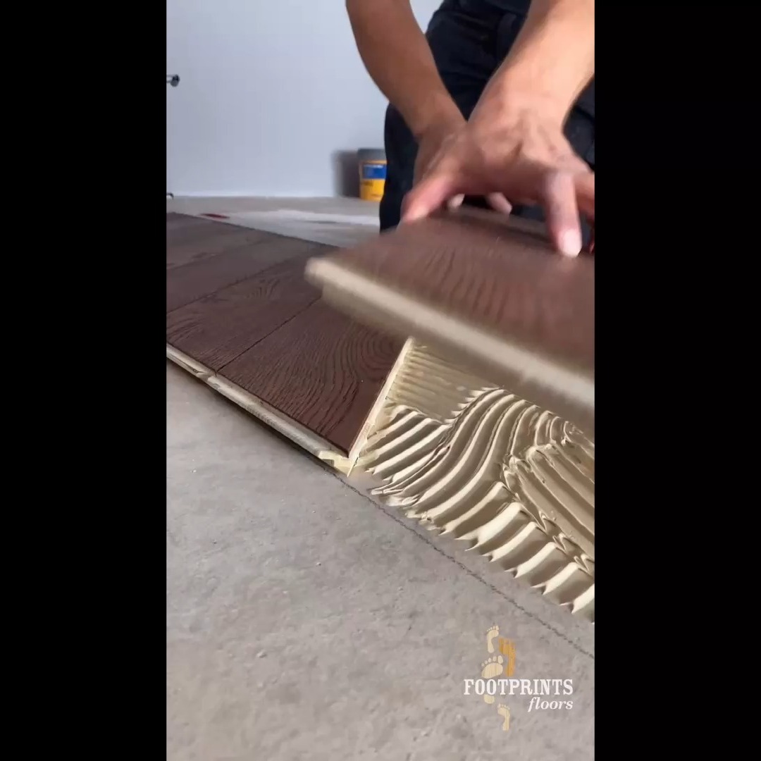 Install engineered at 45 or chevron with glue down installation

Click the link to visit our website and schedule a free estimate or to learn more.
https://tinyurl.com/ftprntsflrsfrfx







