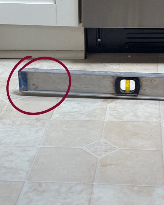From the looks of it, our inspection tells us these kitchen floors could use some help from the Footprints team. Whether it's a design refresh or a structural reset like this, we've got you. 

Get in touch with today, and we'll straighten everything out: http://www.footprintsfloors.com/fairfax

