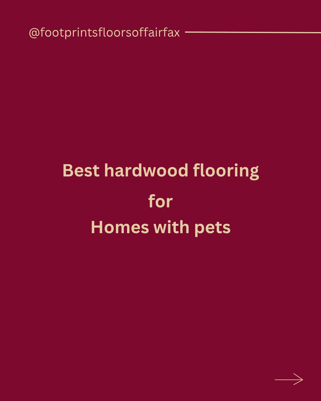 Choosing the right hardwood flooring when you have pets can make a big difference in maintaining a beautiful home. In this video, we highlight four of the best hardwood flooring options for pet owners, focusing on durability, scratch resistance, and easy maintenance. Discover which flooring choices can stand up to paws, claws, and everyday family life while still looking great for years to come.

Make sure to follow along for more content from this project! If you're looking for 5 Star Service in the Fairfax County area, reach out to us here: https://tinyurl.com/ftprntsflrsfrfx

