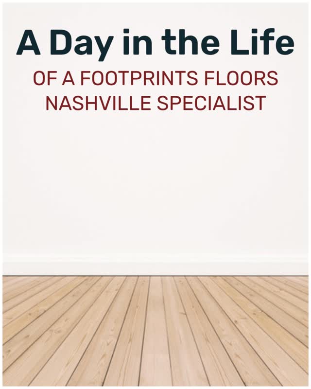 Ever wonder what a flooring specialist actually does? 🤔

Their skill set goes beyond installation. 

The real value of working with an expert is their ability to analyze, plan, and coordinate with the install team before installation even begins.

With a flooring specialist on your side, you won't have to worry about costly mistakes or unnecessary downtime. Their job is to ensure every detail of your project is coordinated and perfectly executed.

Skip the hassles of measuring, cutting, and cleanup&mdash;leave it to the specialists at Footprints Floors Nashville and our trusted partners instead!

👉 Book your free consultation today: https://footprintsfloors.com/nashville

