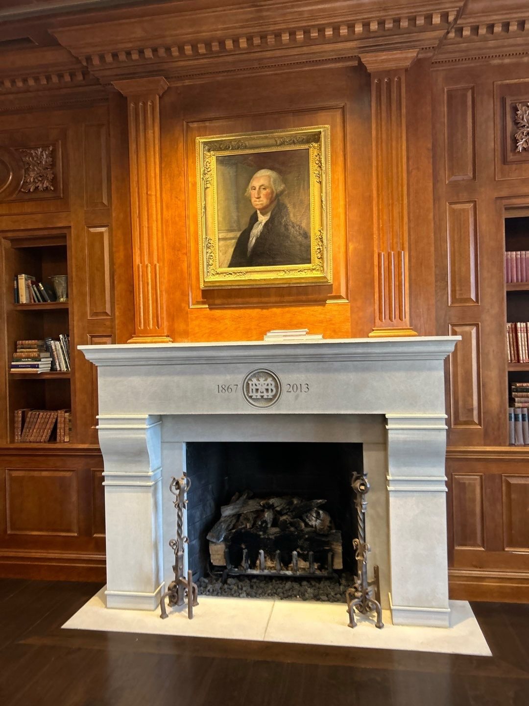 In honor of this country&rsquo;s 250th birthday (also known as the semiquincentennial - say that 10 times fast!) we are showcasing one of our most patriotic projects. This private boys&rsquo; school was founded in 1867, and its historic hall featured presidential portraits, flags, and stunning wood floors in need of repair. 

