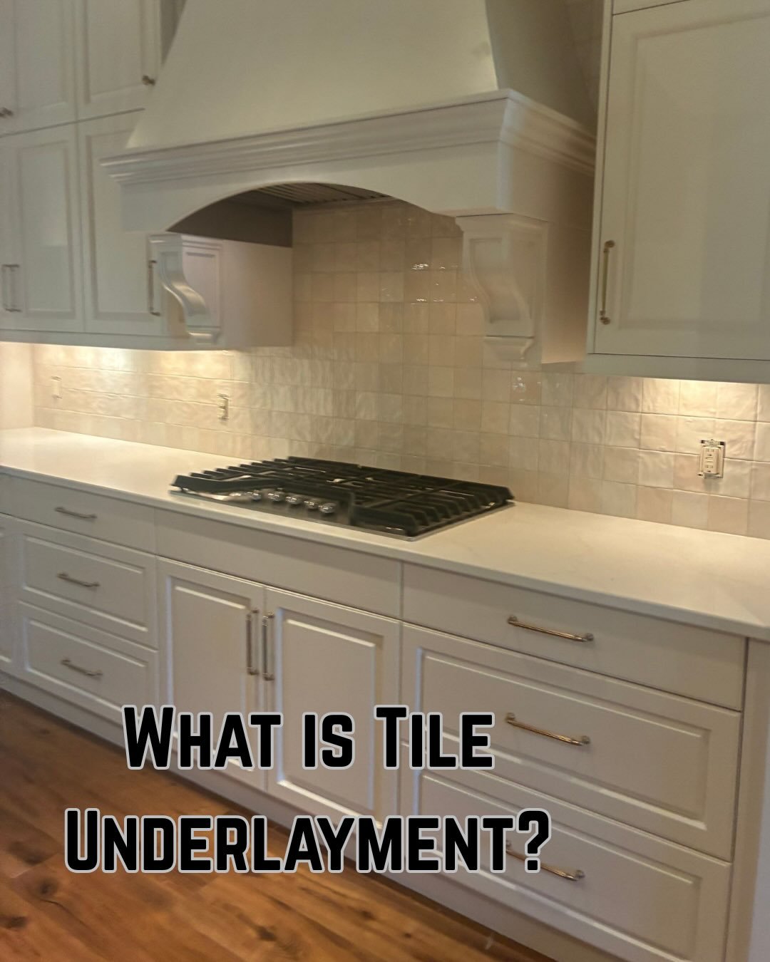 Tile underlayment is necessary for both floor and wall tiles! It is a foundation layer installed between the subfloor/drywall and the tiles, providing a smooth, uniform surface. Underlayment protects the underlying wood from moisture and helps prevent your tiles from cracking. For any tile inquiries, contact Footprints Bath and Tile at 615-857-6556. 