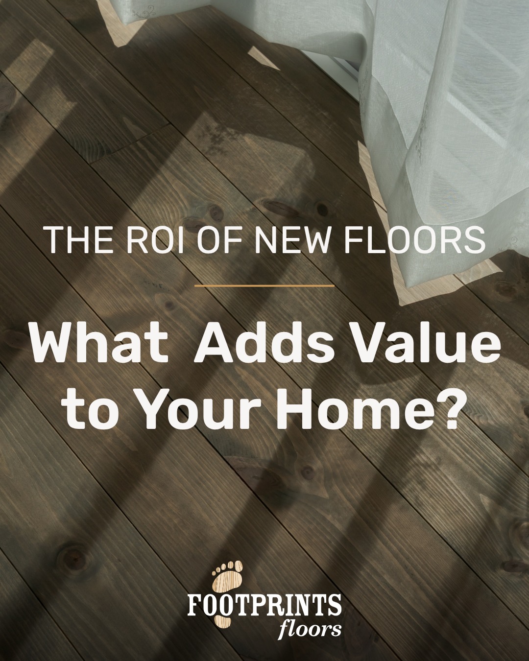 If you're planning home improvements, flooring is one of the smartest investments you can make. But some flooring upgrades deliver higher returns.

Upgrades that add the most value:

✔️ Installing Hardwood: Consistently one of the most desirable features for homebuyers.

✔️ Refinished Hardwood Floors: If you already have hardwood, refinishing can dramatically improve appearance at a fraction of the cost of replacement.

✔️ Quality Tile Installation: Kitchens, bathrooms, and entryways benefit from high-quality, attractive tile.

✔️ Consistent Flooring Aesthetic: A cohesive aesthetic makes spaces feel larger and more appealing to potential buyers.

✔️ Updated Stairs & Trim: New stair treads, risers, and baseboards can elevate the entire appearance of your home.

To better understand which flooring option will deliver the best ROI for your home, reach out to Footprints Floors Nashville today! 📞 615-247-6610 


