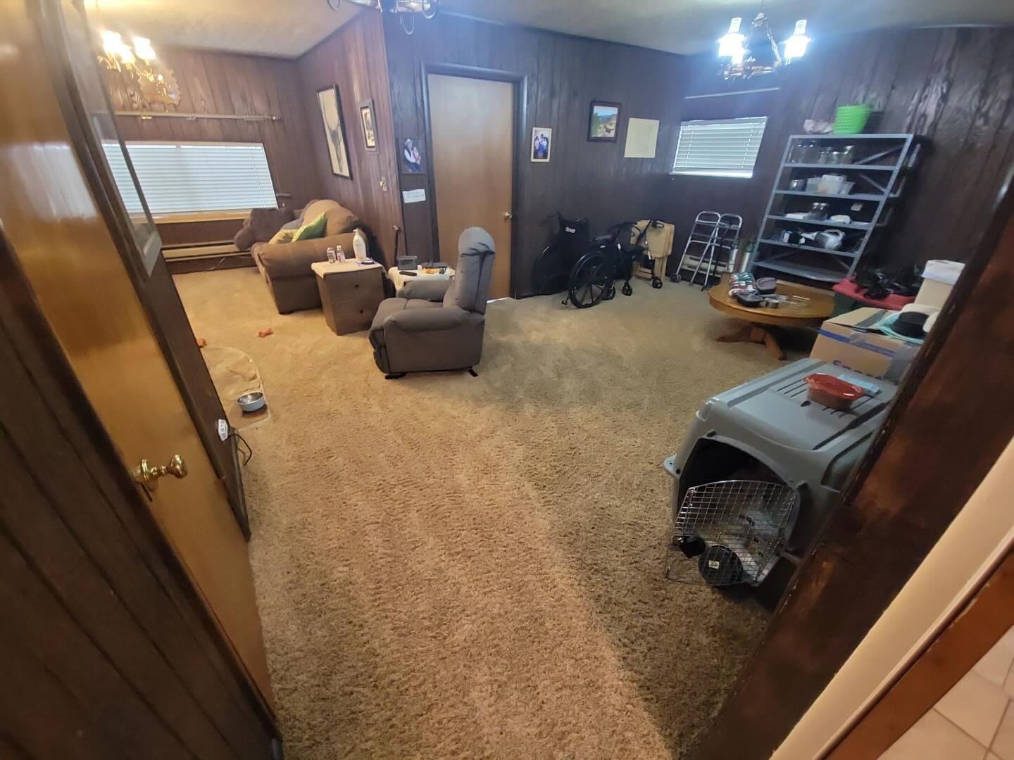 We were delighted to assist this wonderful couple in enhancing their living room space while providing practical solutions to help manage pet-related messes. It was truly a pleasure working with Darrell and Barbra, and we sincerely appreciate their warm hospitality in welcoming us into their home.