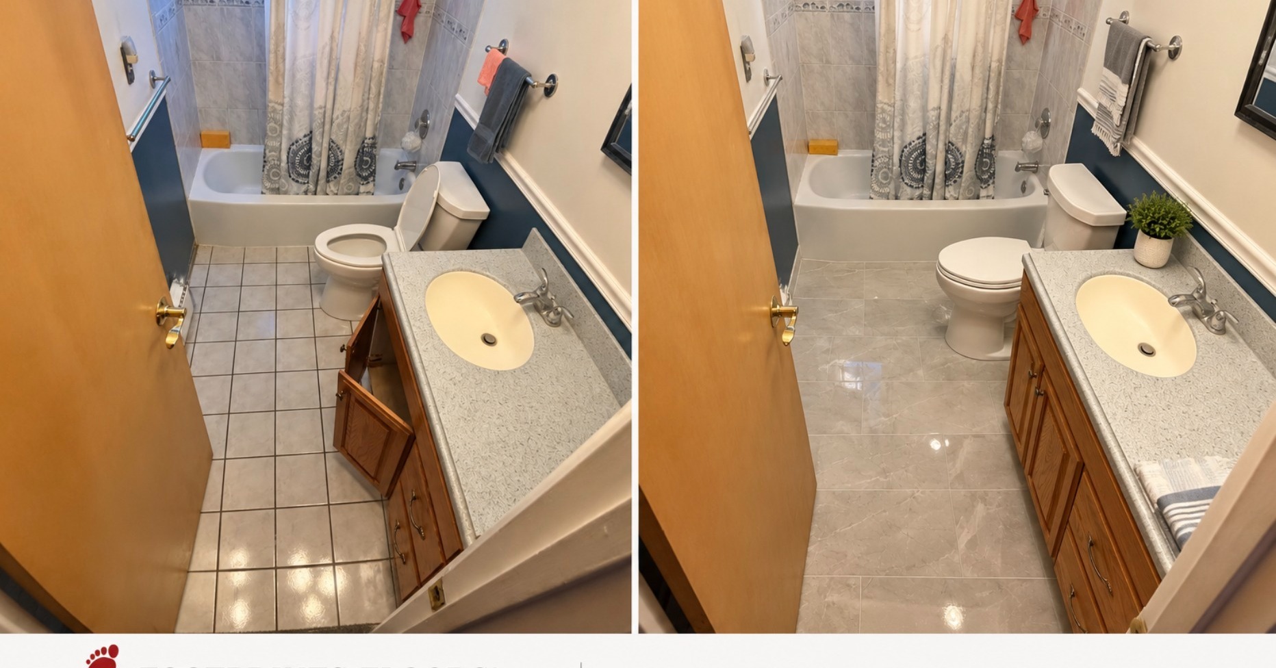 Let us do your wood floors, your bathrooms and entrance ways. Let everyone else rave about them. 