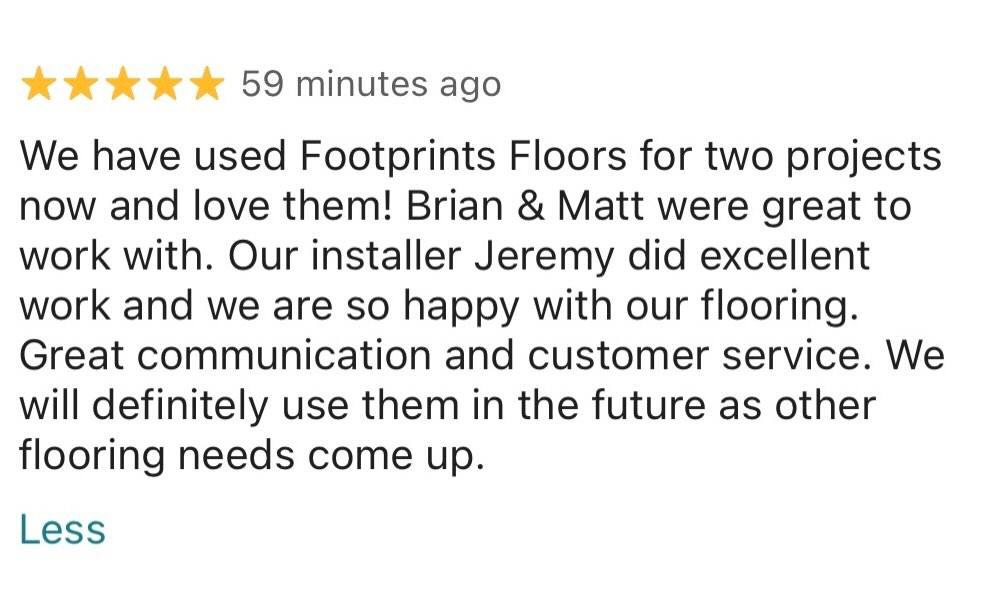 ✨ BEFORE ➡️ AFTER ✨

Out with the old carpet. In with beautiful new LVP! 🙌

A fresh new look, durable flooring, and smooth transitions that tie everything together seamlessly. 🏡

⭐️⭐️⭐️⭐️⭐️ Another happy customer!

Ready for your flooring transformation? Message us to get started!


::