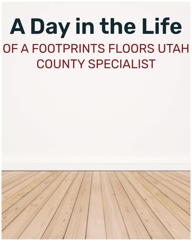 Ever wonder what a flooring specialist actually does? 🤔

Their skill set goes beyond installation. 

The real value of working with an expert is their ability to analyze, plan, and coordinate with the install team before installation even begins.

With a flooring specialist on your side, you won't have to worry about costly mistakes or unnecessary downtime. Their job is to ensure every detail of your project is coordinated and perfectly executed.

Skip the hassles of measuring, cutting, and cleanup&mdash;leave it to the specialists at Footprints Floors Utah County and our trusted partners instead!

👉 Book your free consultation today: https://footprintsfloors.com/utah-county

