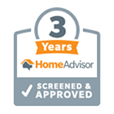 Footprints Floors Fort Collins HomeAdvisor 3 years badge.