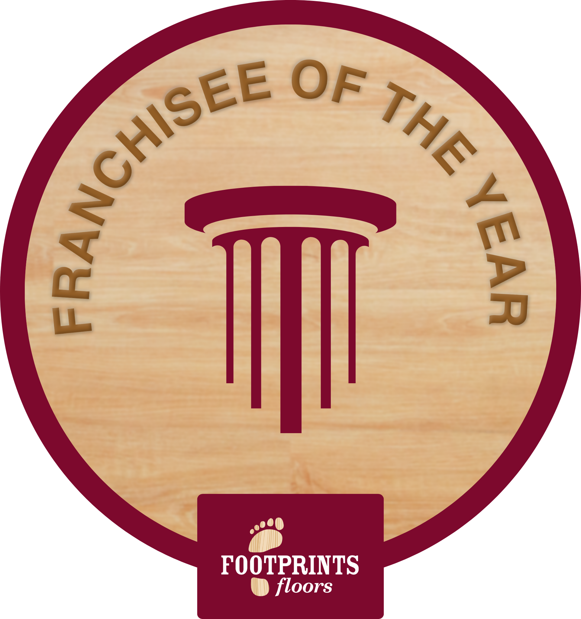 Franchisee of the Year Award Badge