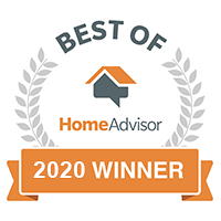 Footprints Floors HomeAdvisor 2020 winner badge.