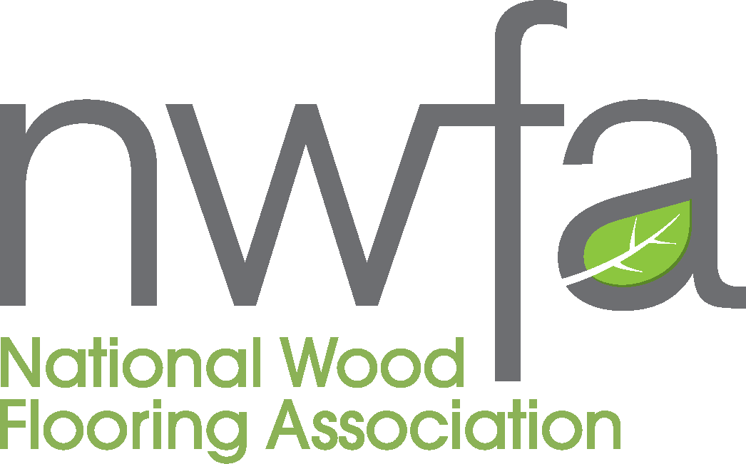 National Wood Flooring Association Logo, Footprints Floors Kentucky is proud to be partners with the NWFA. 