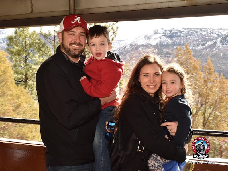An image of Cory Cummings and his family - Footprints Floors Franchise Owner in Birmingham, AL.