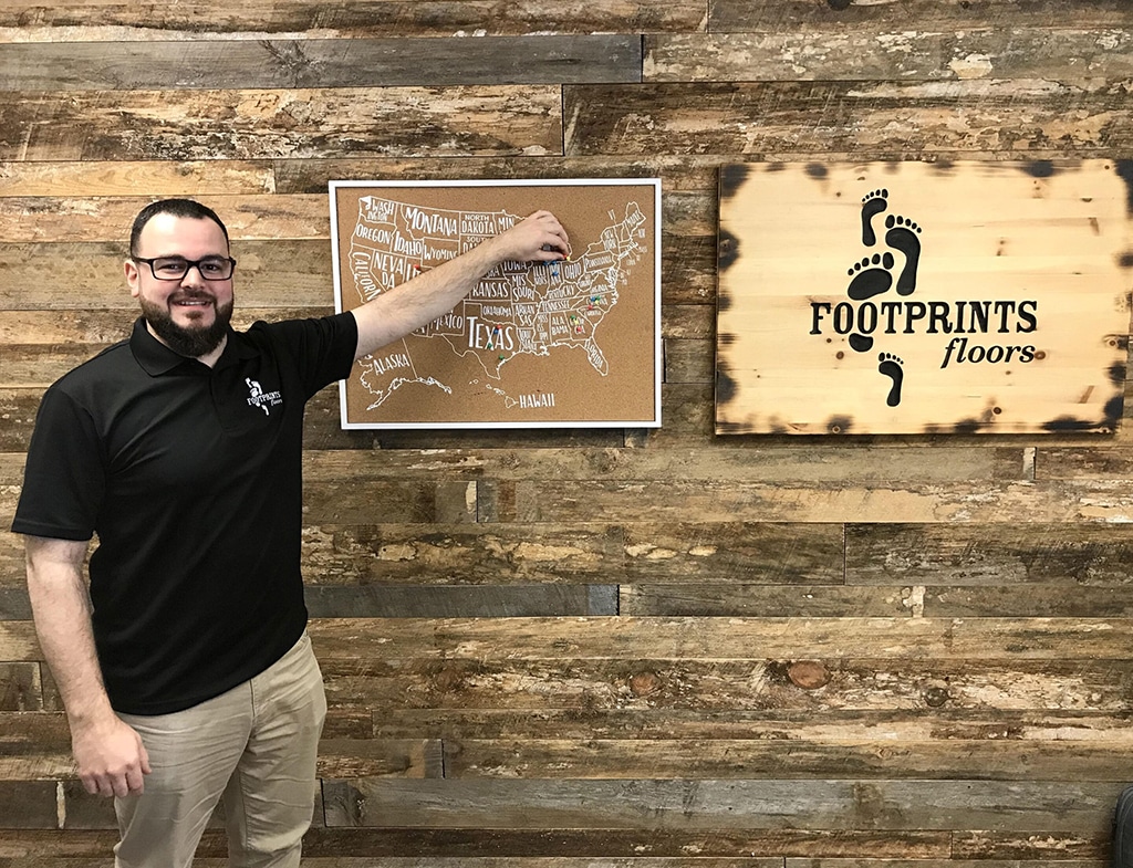 An image of Footprints Floors franchise owner, Adnan Alhaider.