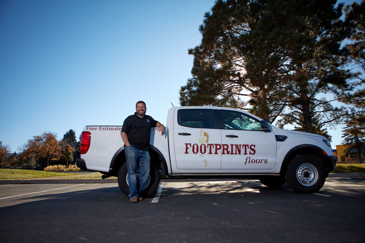 A team member from Footprints Floors - learn how to use Instagram more effectively for your brand!