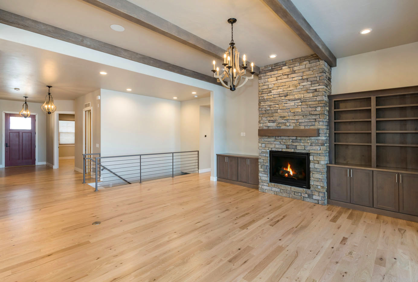 A stunning picture of a flooring project completed by the Footprints Floors Western Nevada  team.